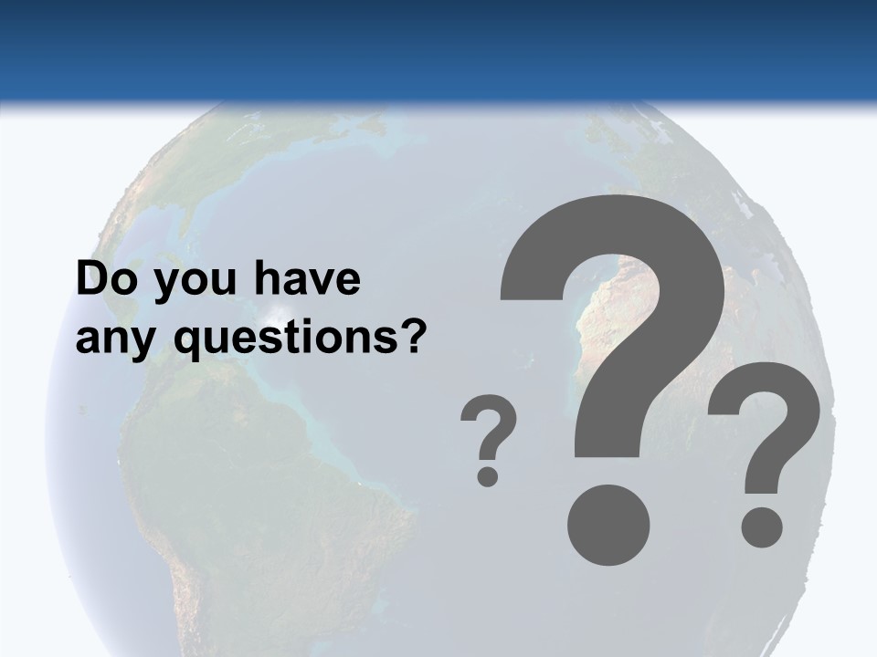 Planet Earth Water PowerPoint Template