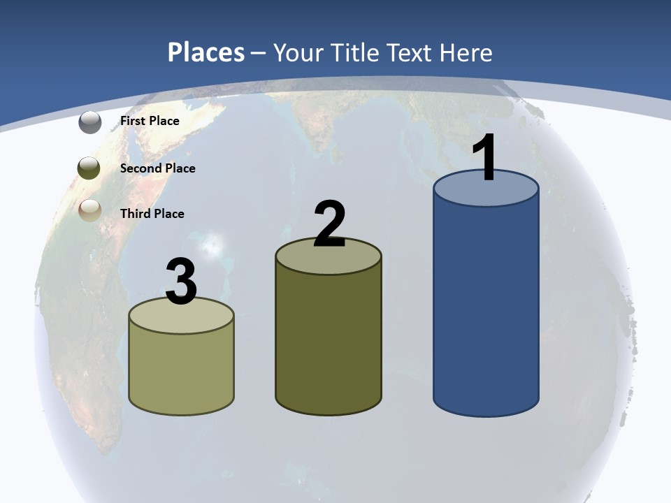 Indian Ocean On Earth PowerPoint Template