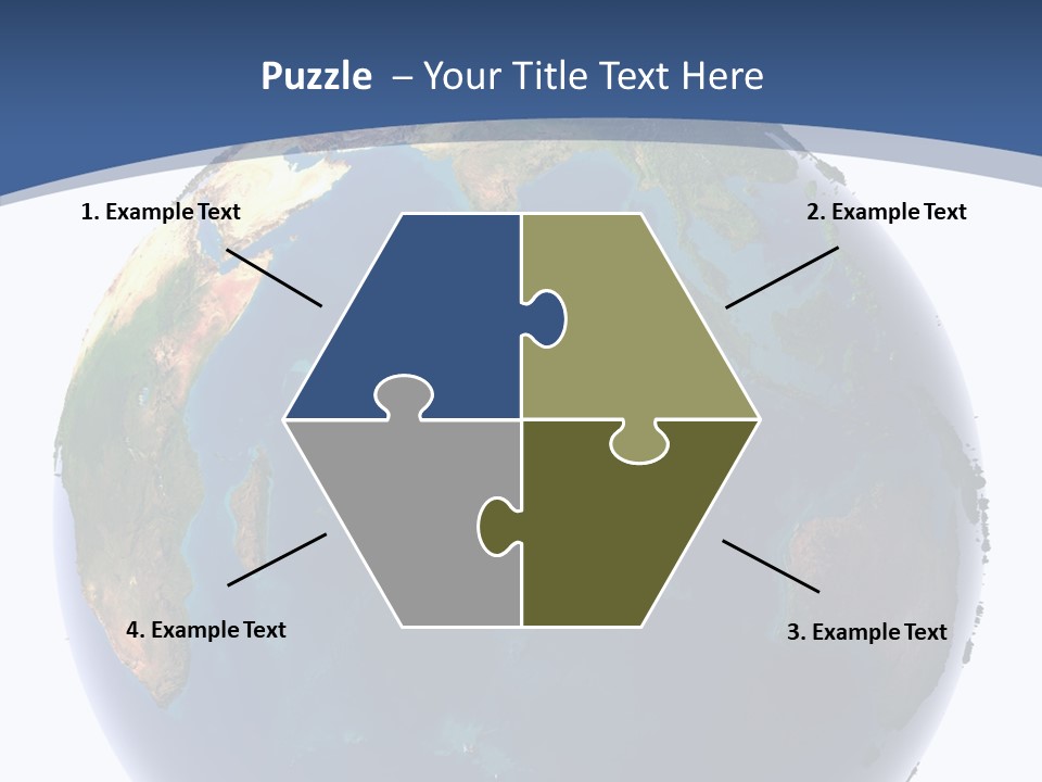 Indian Ocean On Earth PowerPoint Template