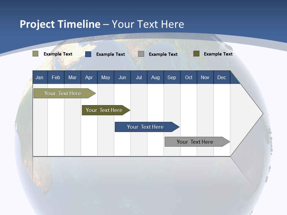 Indian Ocean On Earth PowerPoint Template