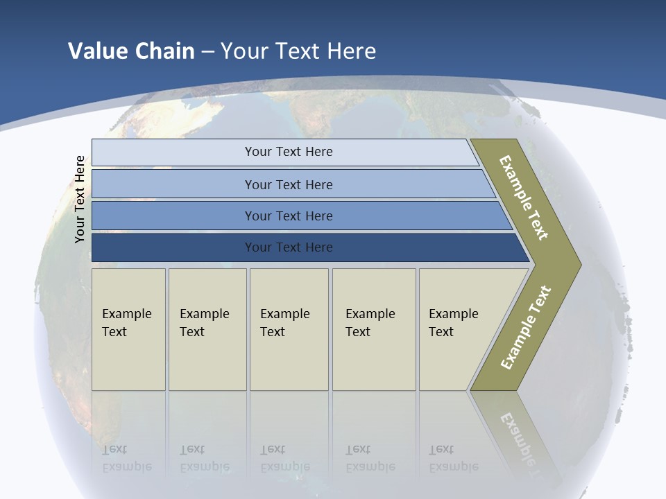Indian Ocean On Earth PowerPoint Template