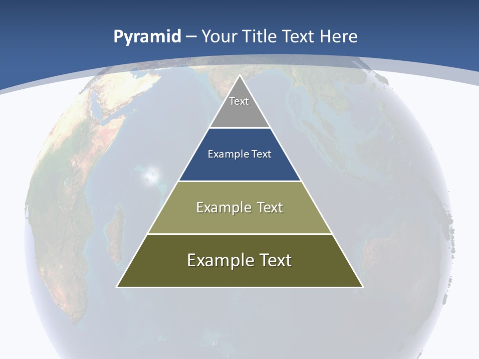 Indian Ocean On Earth PowerPoint Template