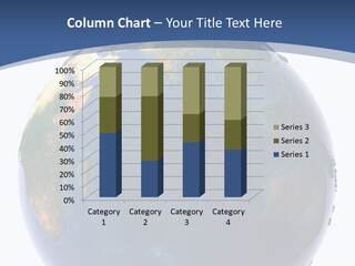 Indian Ocean On Earth PowerPoint Template