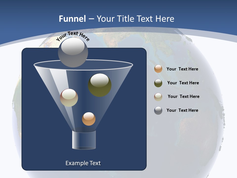 Indian Ocean On Earth PowerPoint Template