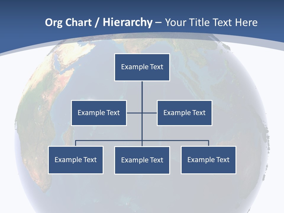 Indian Ocean On Earth PowerPoint Template