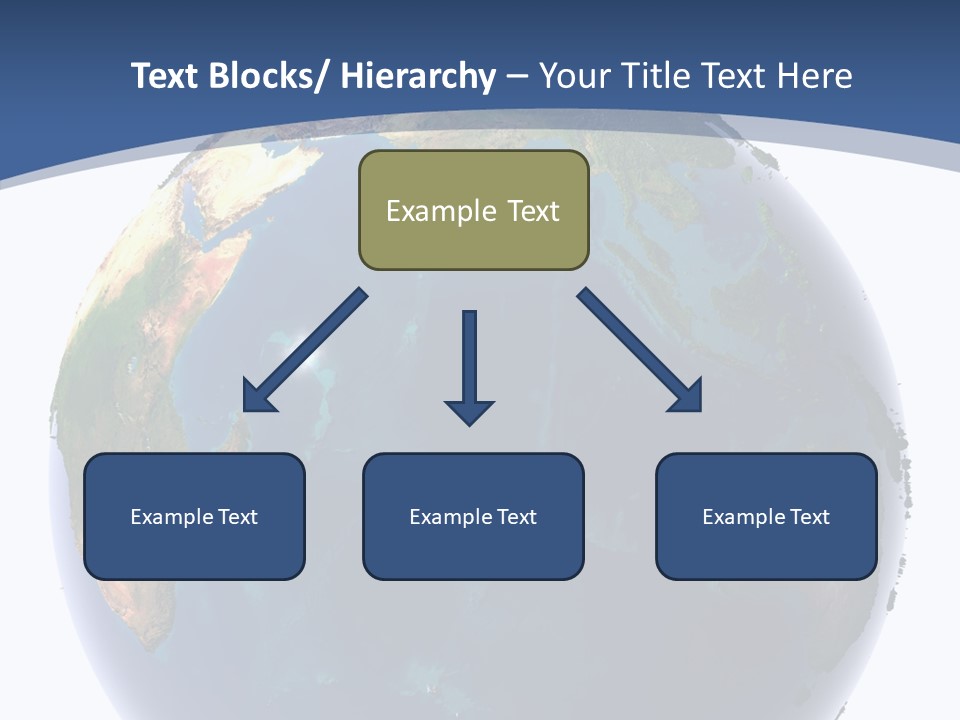 Indian Ocean On Earth PowerPoint Template