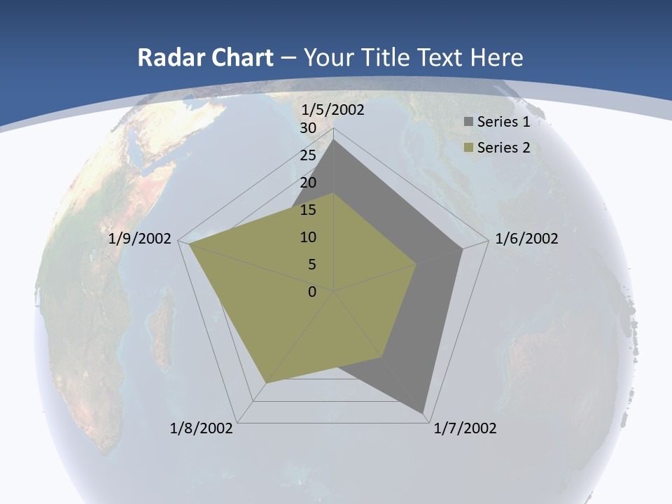 Indian Ocean On Earth PowerPoint Template
