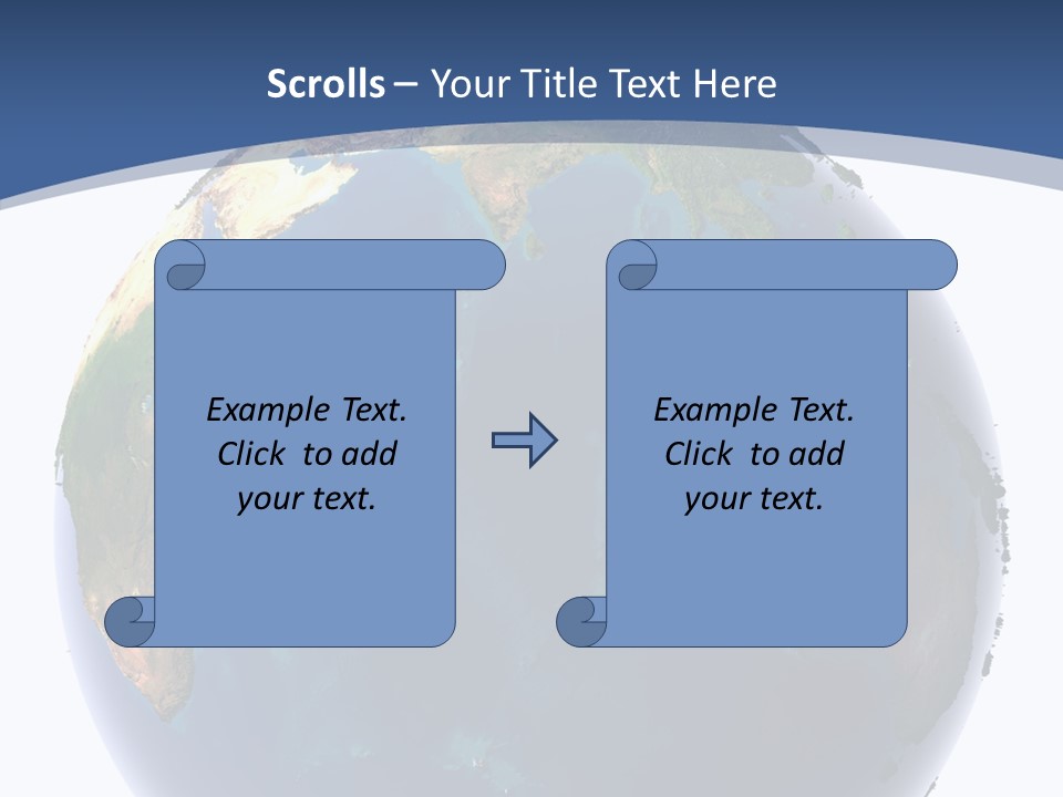 Indian Ocean On Earth PowerPoint Template