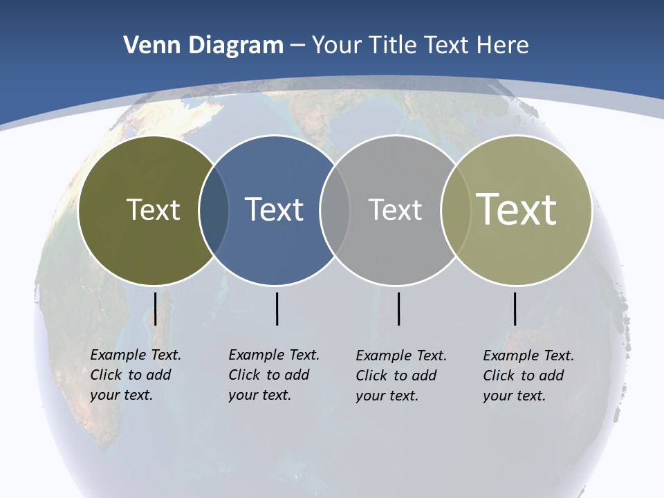 Indian Ocean On Earth PowerPoint Template
