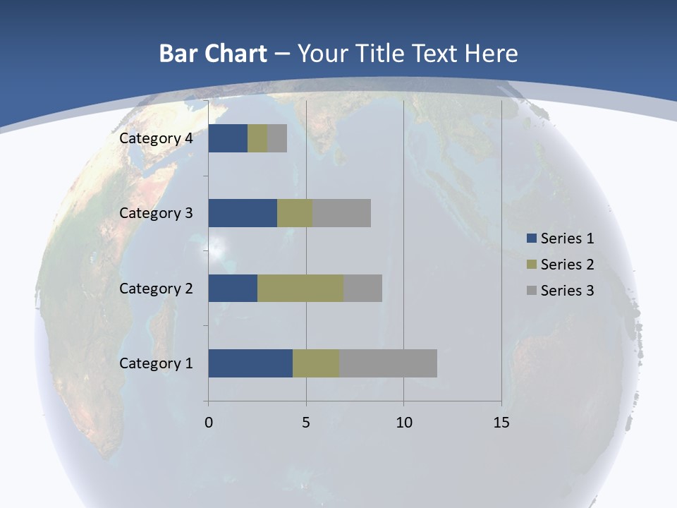 Indian Ocean On Earth PowerPoint Template