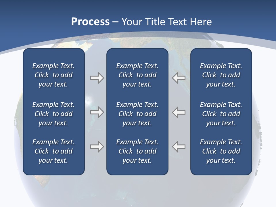 Indian Ocean On Earth PowerPoint Template