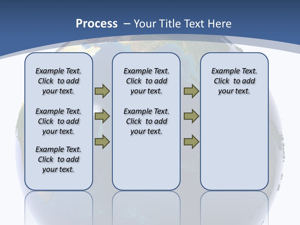 Indian Ocean On Earth PowerPoint Template
