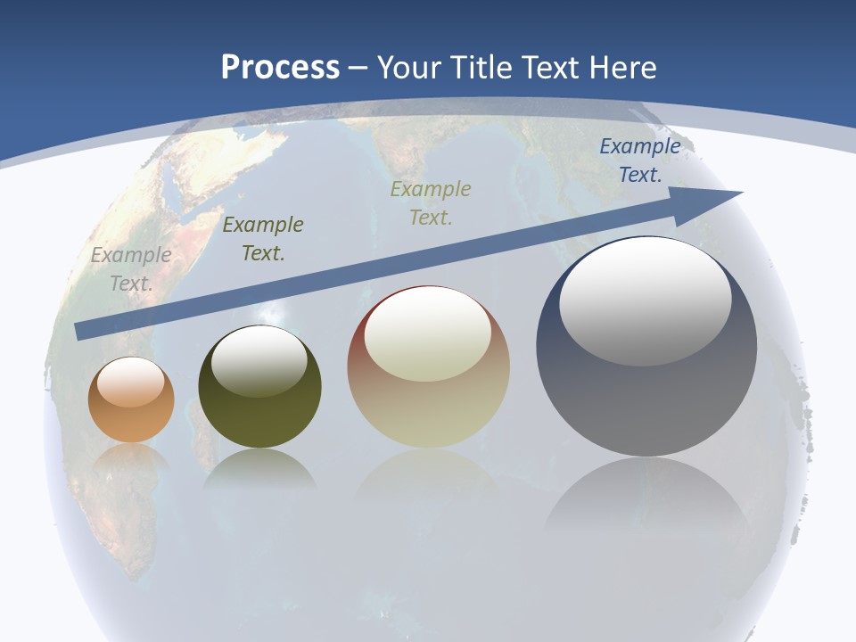 Indian Ocean On Earth PowerPoint Template