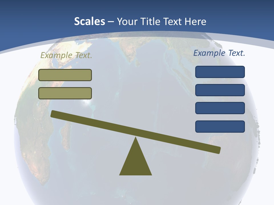 Indian Ocean On Earth PowerPoint Template