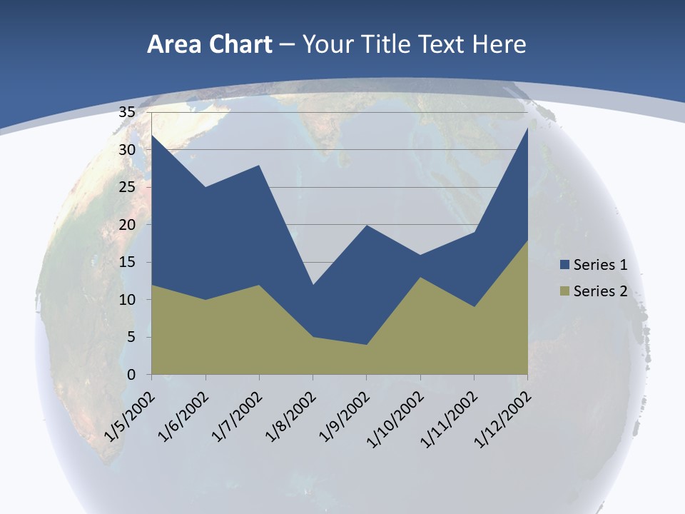 Indian Ocean On Earth PowerPoint Template