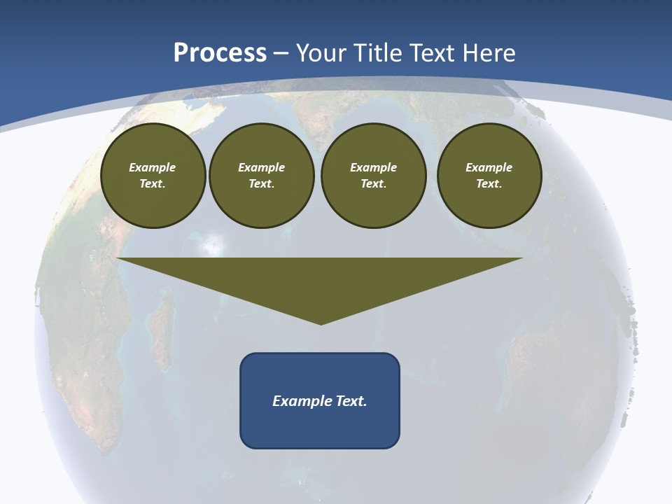 Indian Ocean On Earth PowerPoint Template