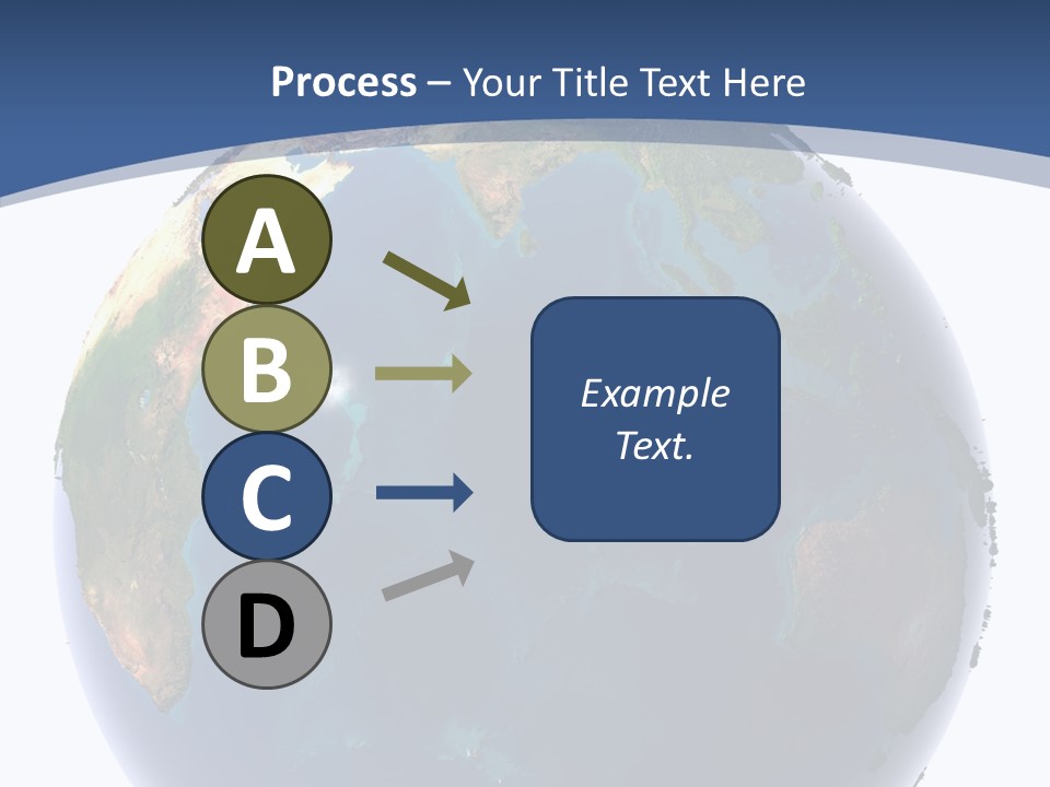 Indian Ocean On Earth PowerPoint Template