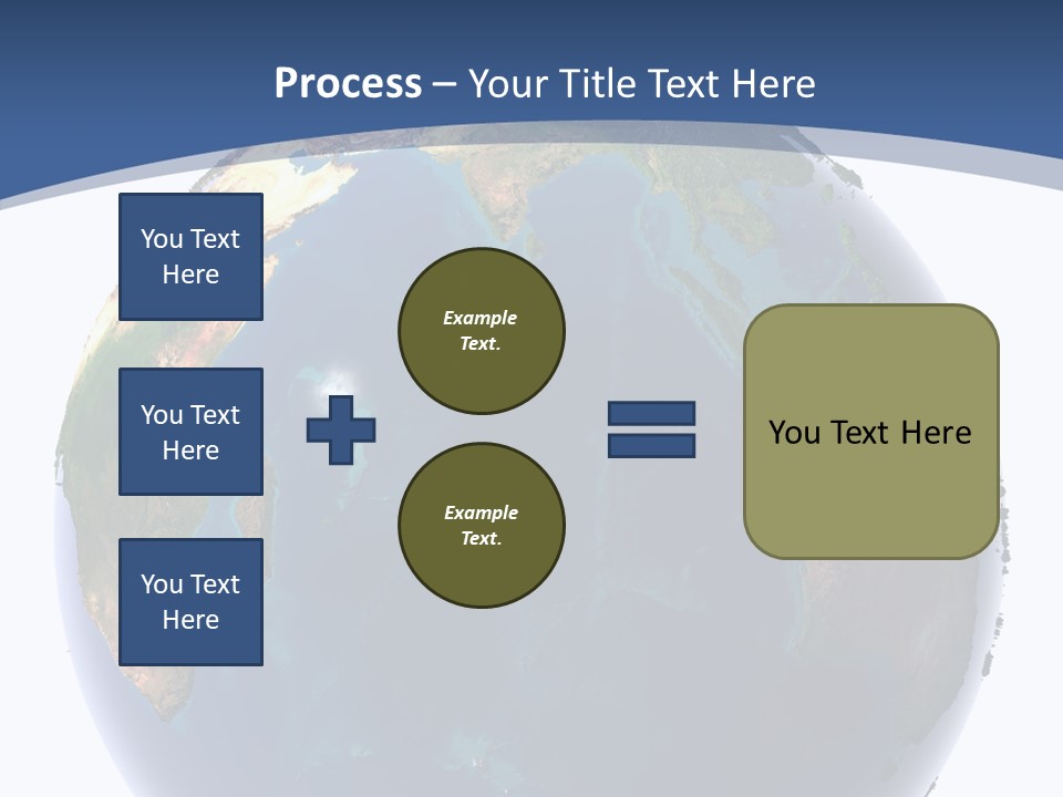Indian Ocean On Earth PowerPoint Template
