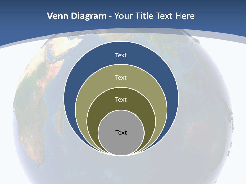 Indian Ocean On Earth PowerPoint Template