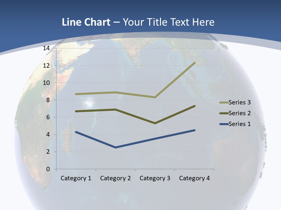Indian Ocean On Earth PowerPoint Template