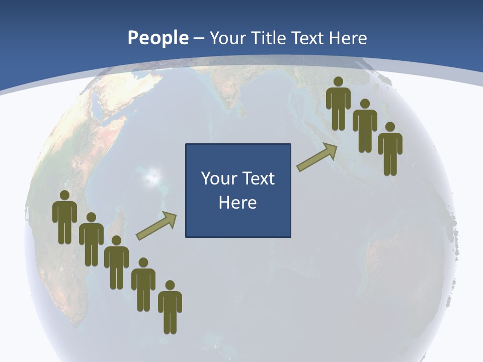 Indian Ocean On Earth PowerPoint Template