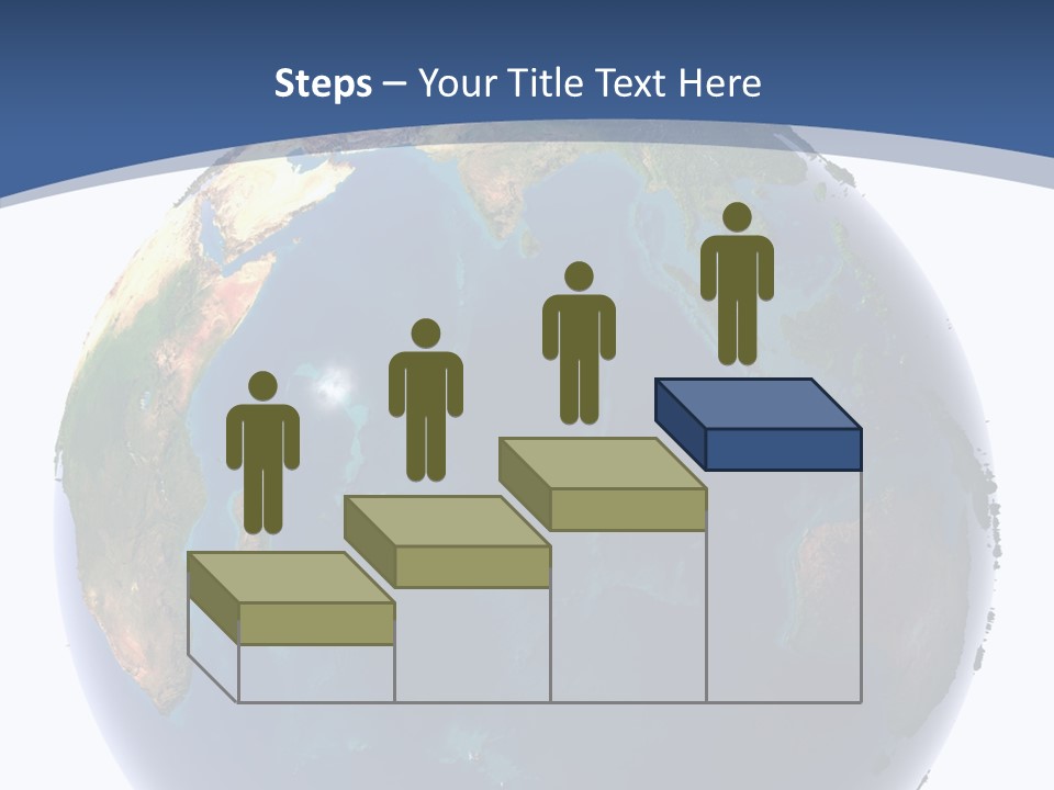 Indian Ocean On Earth PowerPoint Template