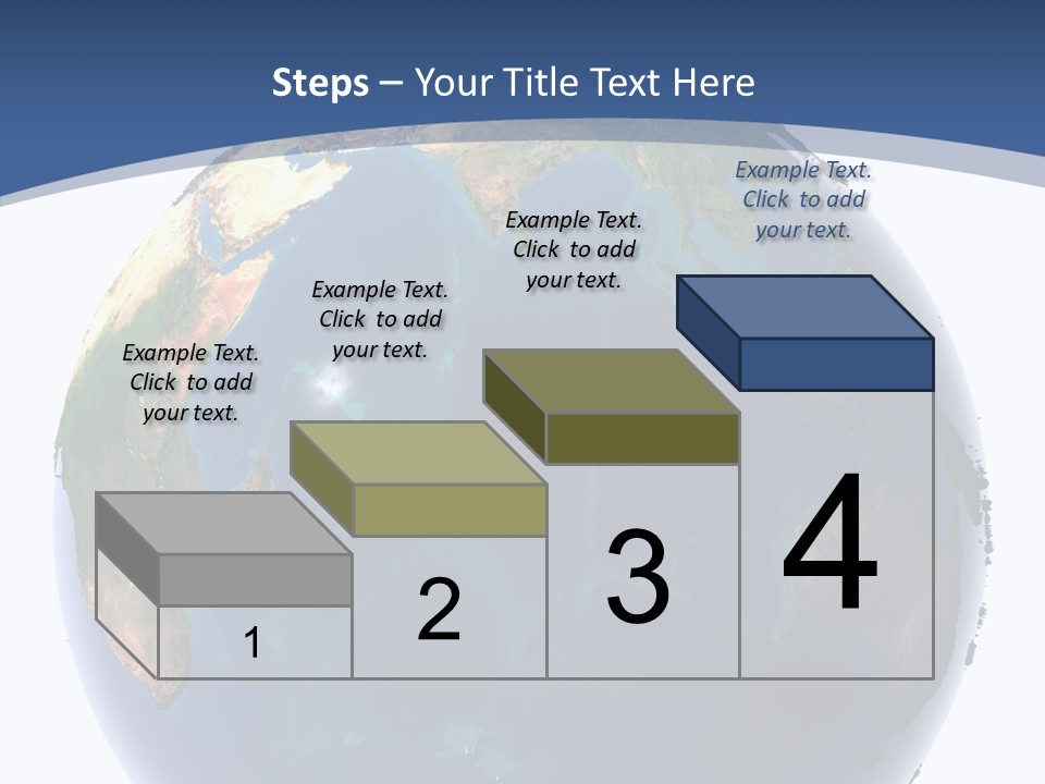 Indian Ocean On Earth PowerPoint Template