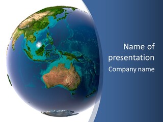 Water On Planet Earth PowerPoint Template