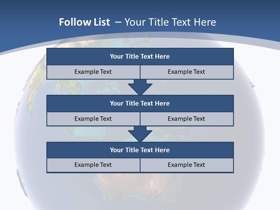 Water On Planet Earth PowerPoint Template