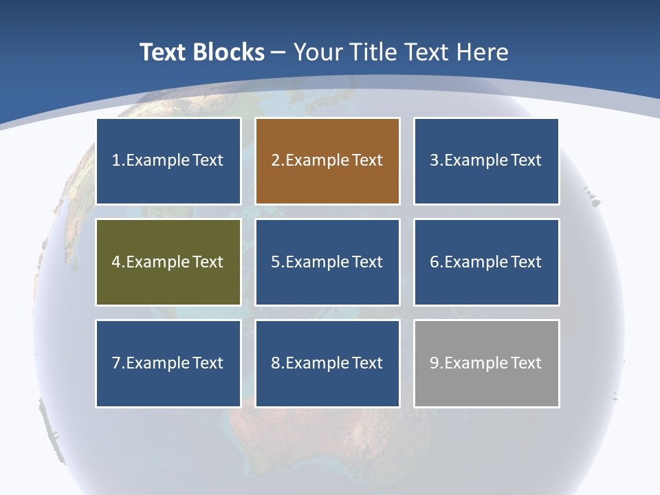 Water On Planet Earth PowerPoint Template