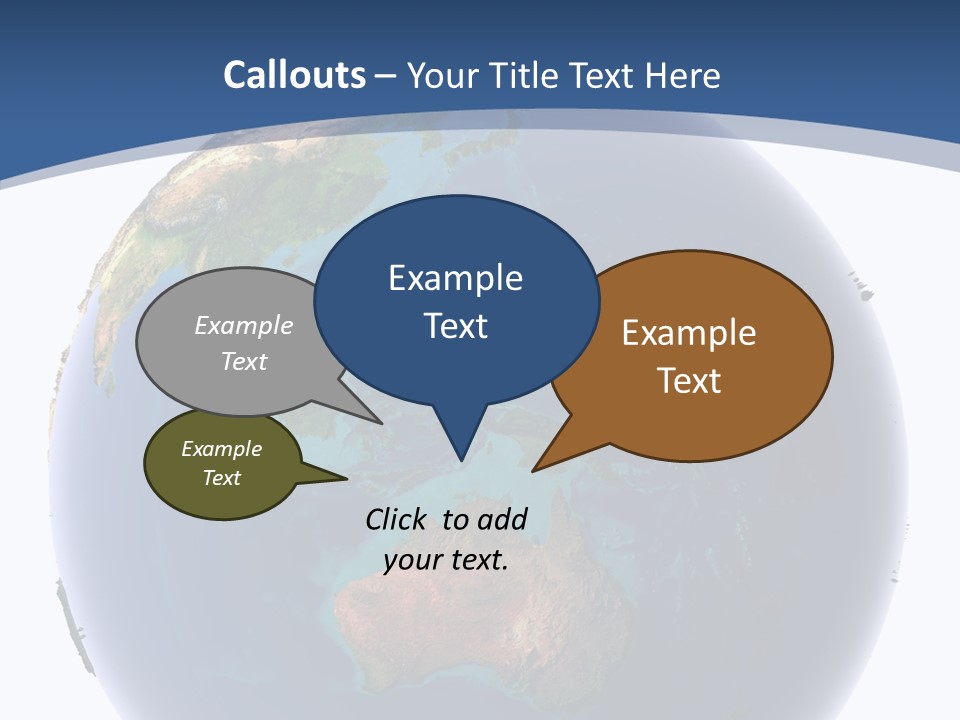 Water On Planet Earth PowerPoint Template