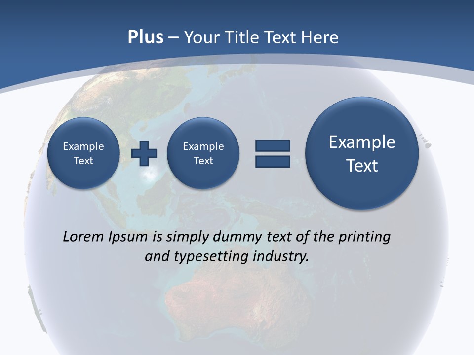 Water On Planet Earth PowerPoint Template