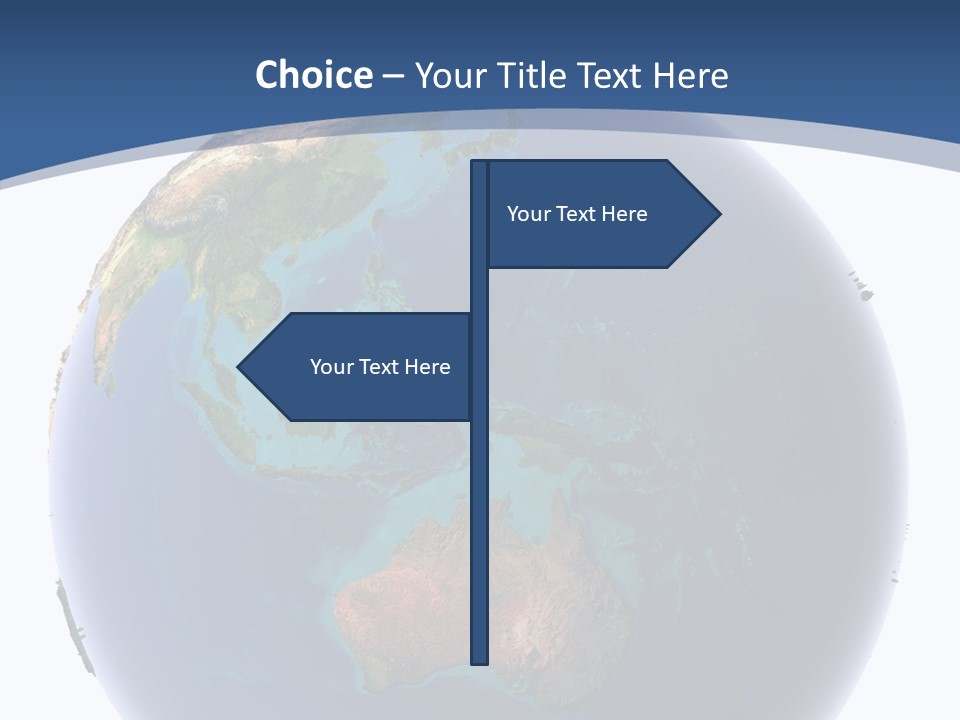 Water On Planet Earth PowerPoint Template