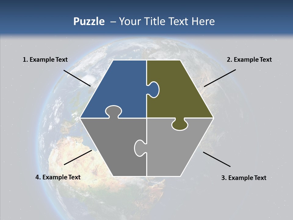 Earth From Space PowerPoint Template