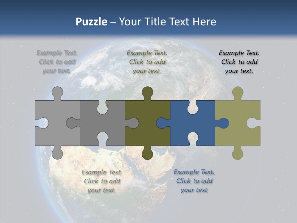 Earth From Space PowerPoint Template