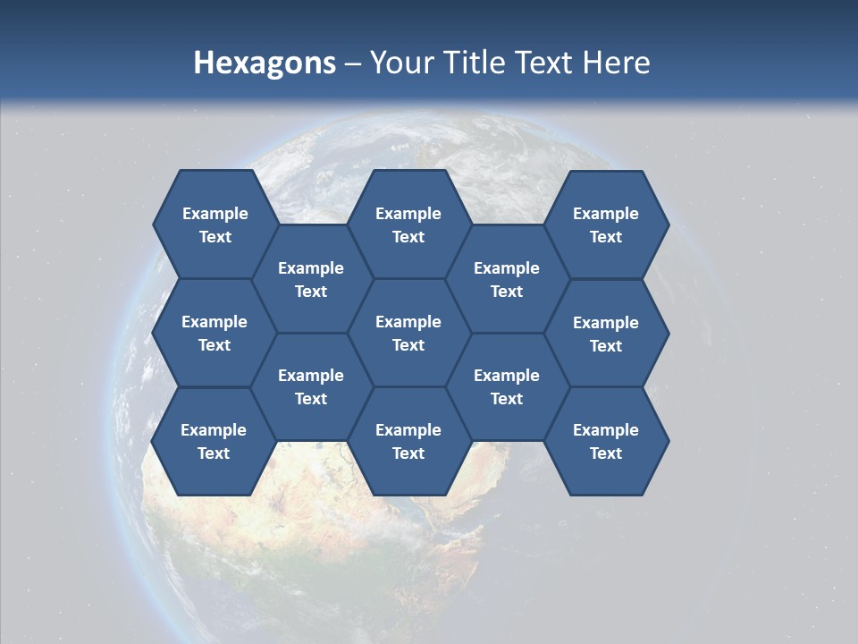 Earth From Space PowerPoint Template