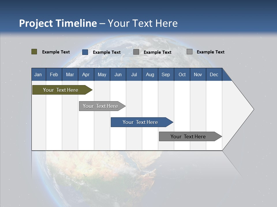 Earth From Space PowerPoint Template