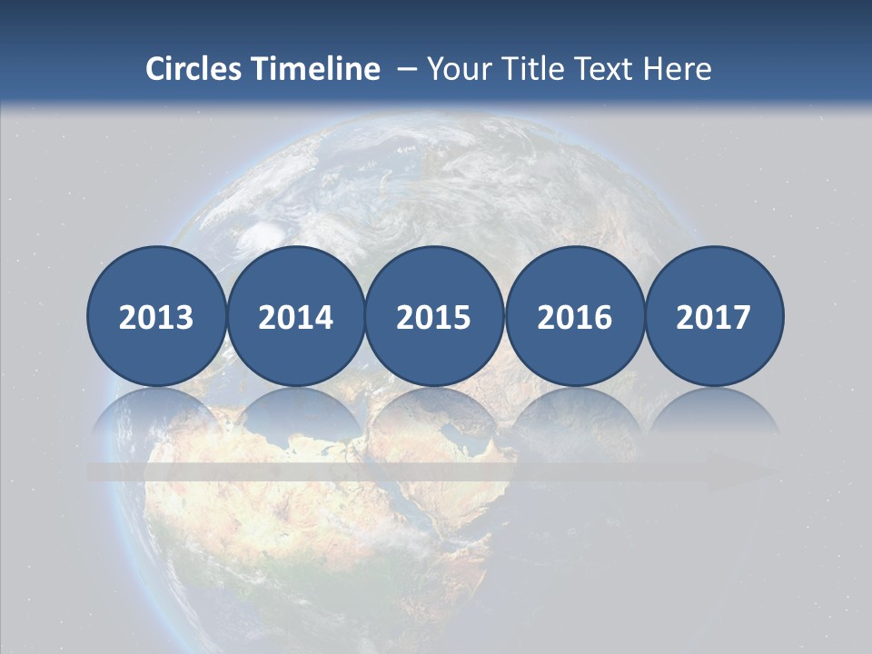 Earth From Space PowerPoint Template