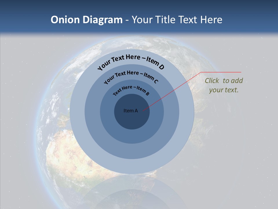 Earth From Space PowerPoint Template