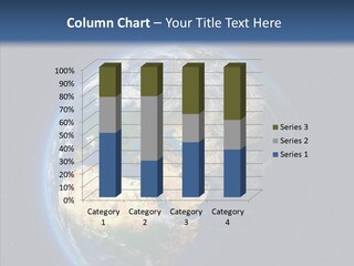 Earth From Space PowerPoint Template