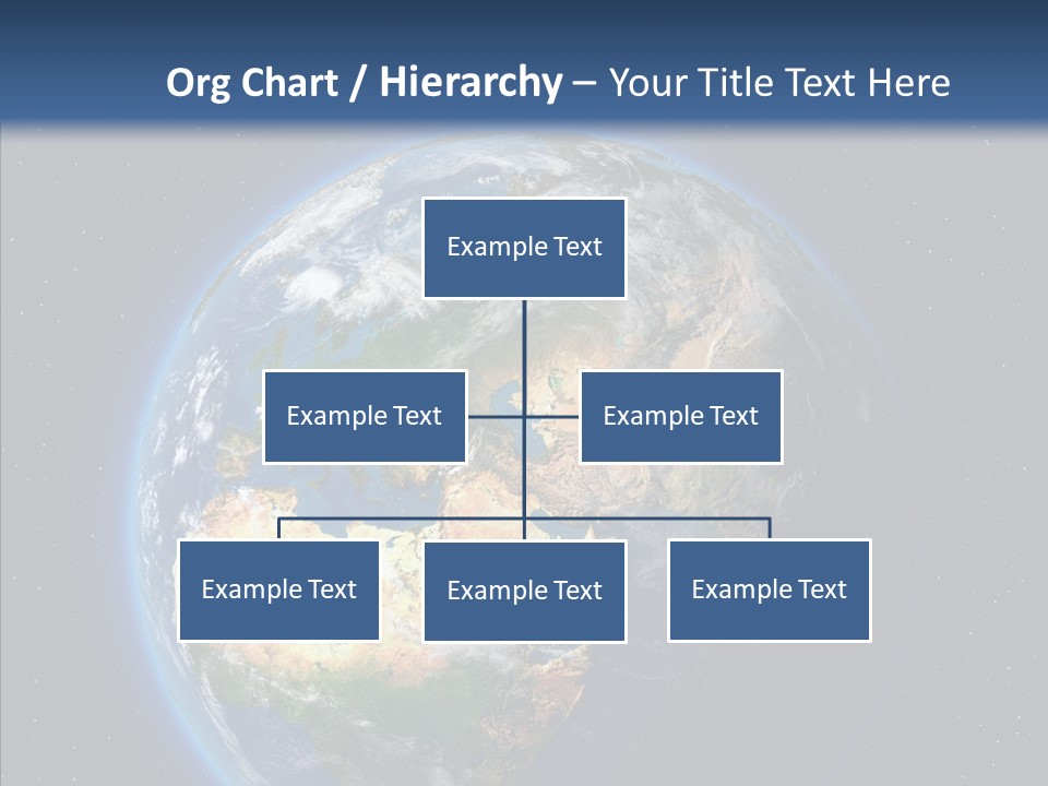 Earth From Space PowerPoint Template
