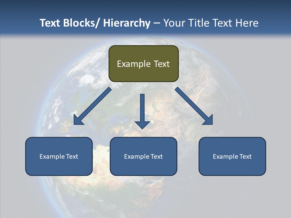 Earth From Space PowerPoint Template