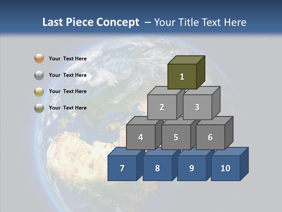 Earth From Space PowerPoint Template