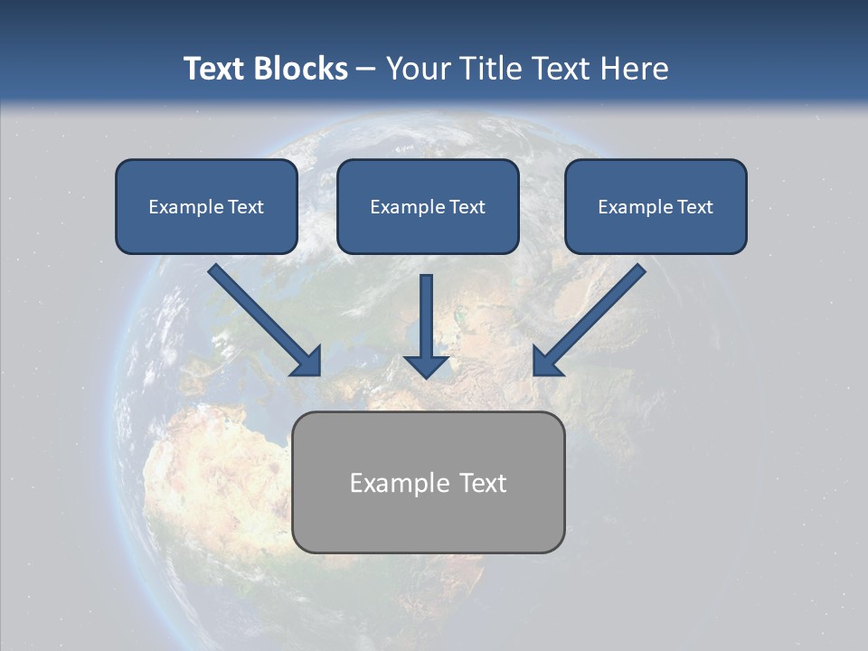 Earth From Space PowerPoint Template