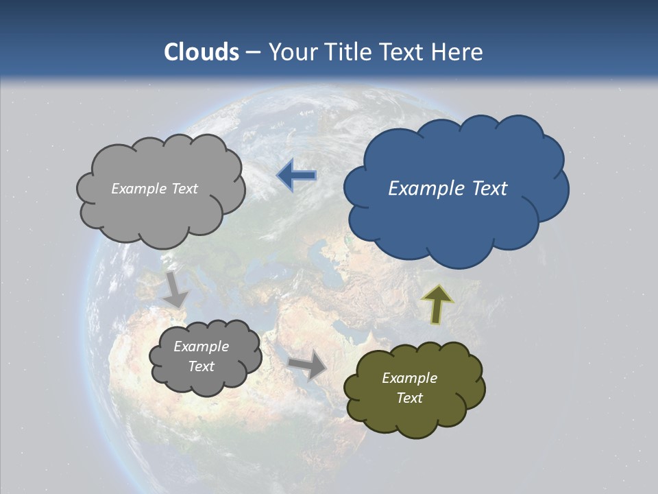 Earth From Space PowerPoint Template