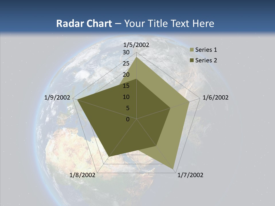 Earth From Space PowerPoint Template