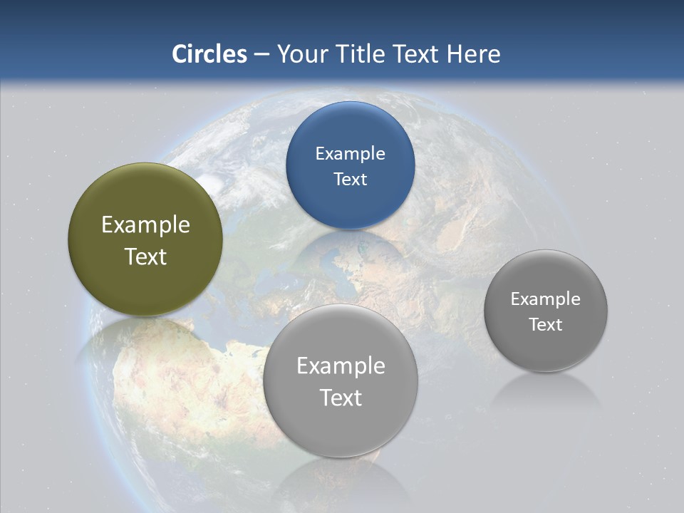 Earth From Space PowerPoint Template