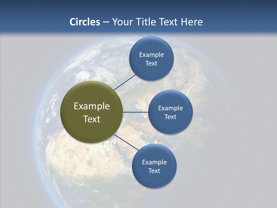 Earth From Space PowerPoint Template