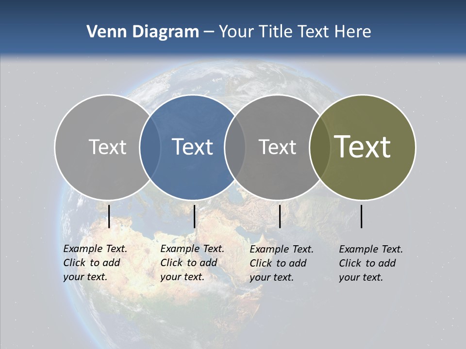Earth From Space PowerPoint Template