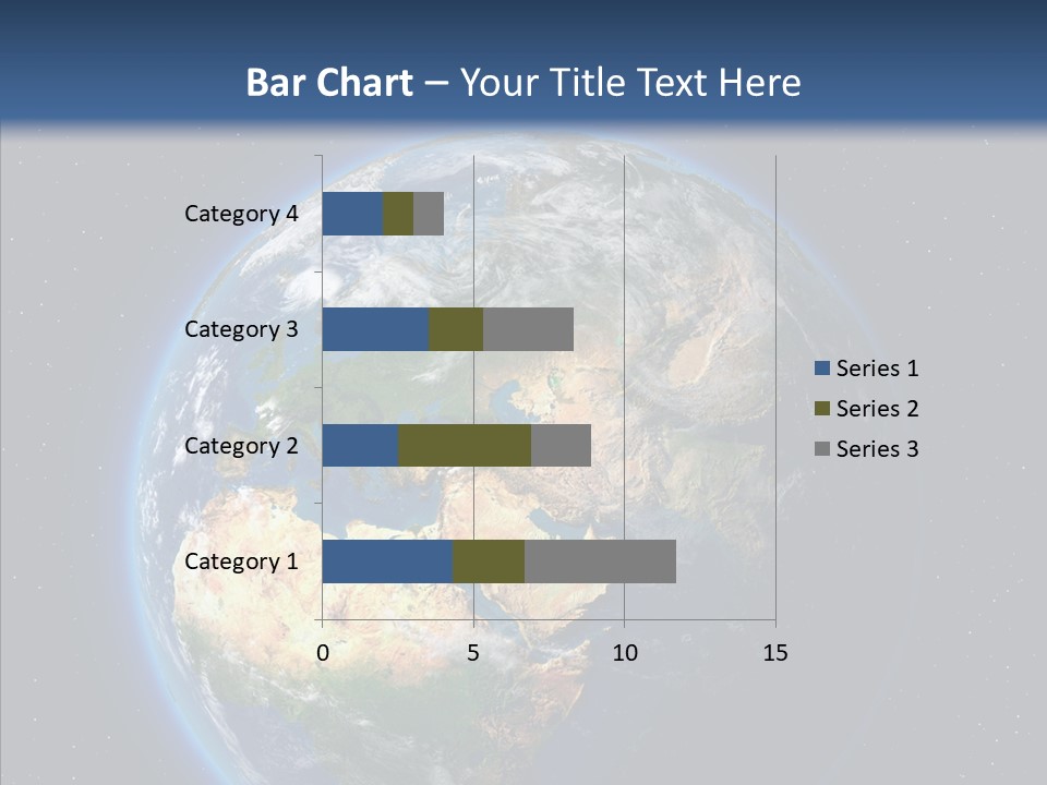 Earth From Space PowerPoint Template